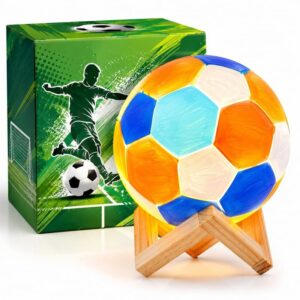 Paint Your Own Soccer Ball Lamp Kit complete kit for wholesale and OEM projects