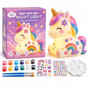 Paint Your Own Unicorn Lamp Kit complete kit for wholesale and OEM projects
