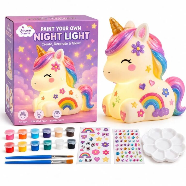 Paint Your Own Unicorn Lamp Kit for Kids – Wholesale OEM/ODM Craft Gift Set