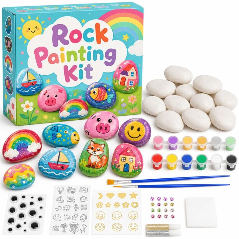 Pastel Rock Painting Kit For Kids – Wholesale OEM/ODM Kids Craft Set
