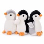 Penguin plush toy front view