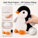 Penguin plush toy size reference
