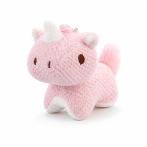 Pink Rhino Plush Toy for B2B wholesale and OEM plush projects