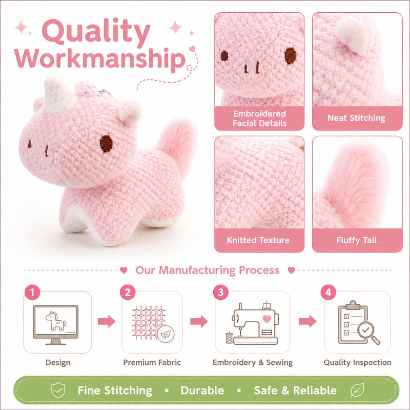PP cotton filling detail
