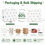 Portable crochet kit with hanging organizer design detail