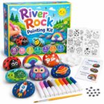 River rock painting kit for kids – wholesale oem/odm kids craft set front view