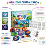 River rock painting kit for kids – wholesale oem/odm kids craft set size reference