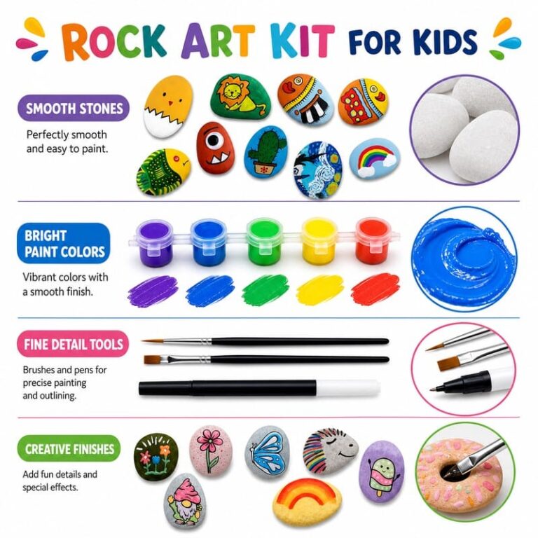 Rock Art Kit For Kids – Wholesale OEM/ODM Kids Craft Set