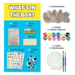 Rock decorating kit for kids – wholesale oem/odm kids craft set front view