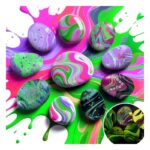 Rock painting set for kids – wholesale oem/odm kids craft set embroidered detail