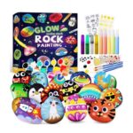 Space glow-in-the-dark rock painting kit for kids – wholesale oem/odm kids craft set design detail