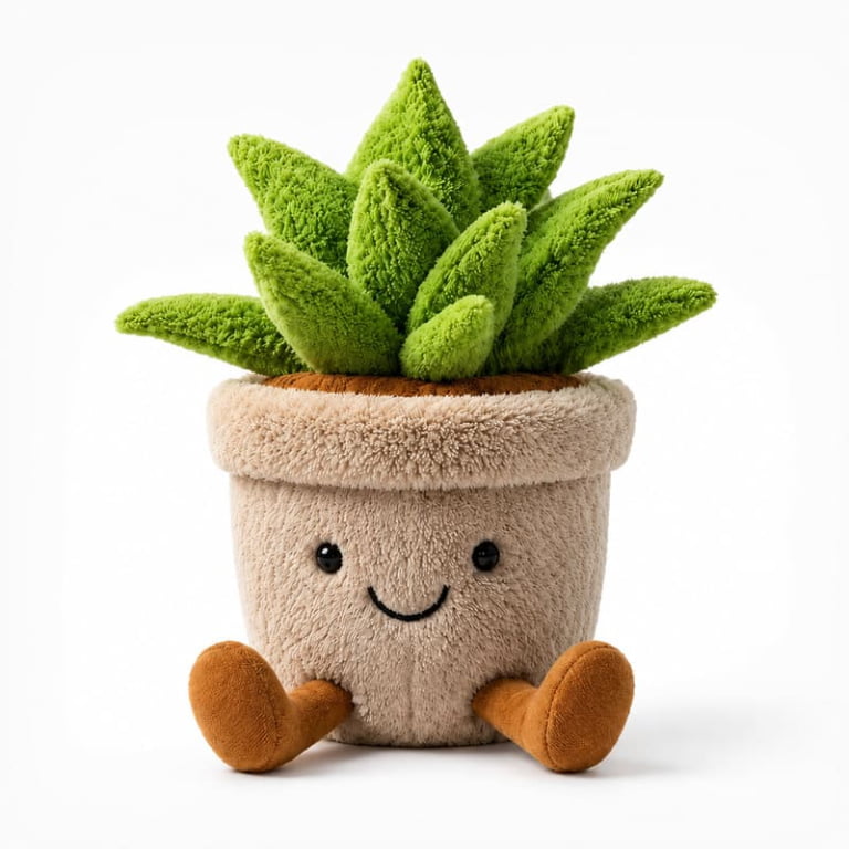 Succulent Potted Plant Plush Toy for Wholesale OEM/ODM Orders