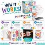 Under-the-sea mug painting kit size reference