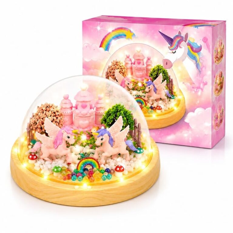 Unicorn Fairy Garden Night Light Kit for Kids – Wholesale OEM/ODM Craft Gift Set