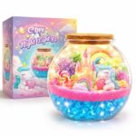 Unicorn light up terrarium kit for kids – wholesale oem/odm craft gift set front view