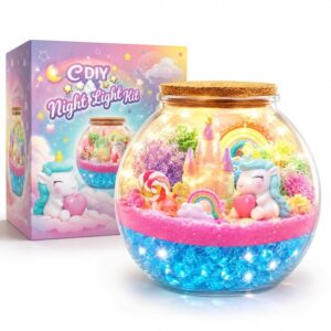 Unicorn Light Up Terrarium Kit complete kit for wholesale and OEM projects