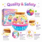 Unicorn light up terrarium kit for kids – wholesale oem/odm craft gift set embroidered detail