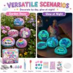 Unicorn rock painting kit for kids – wholesale oem/odm kids craft set embroidered detail