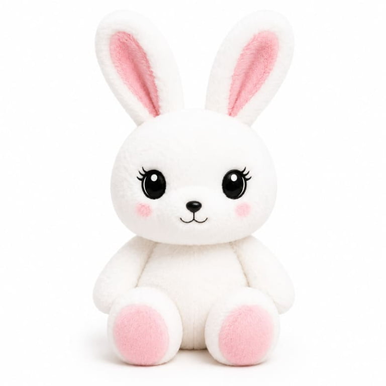 White Bunny Plush Toy for Wholesale OEM/ODM Plush Toy Projects