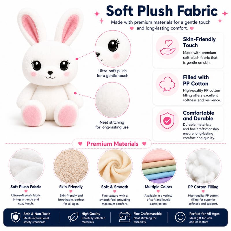 PP cotton filling detail