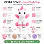 Winged unicorn plush toy wing detail