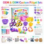 10-Piece Sensory Fidget Toy Set clay and sand material detail