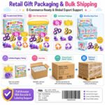 10-Piece Sensory Fidget Toy Set molds and tools detail