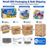 13-Piece Sensory Fidget Toy Set molds and tools detail