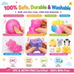 15-Piece Squishy Fidget Toy Set color and texture detail