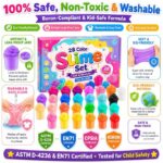 28-Color Slime Set color and texture detail
