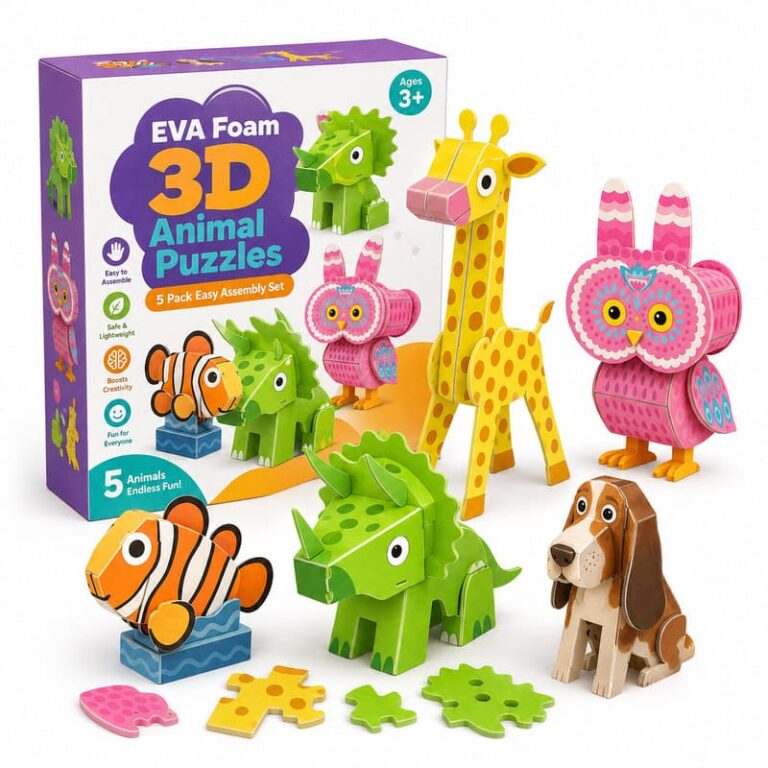 3D Animal EVA Foam Puzzle Set product image