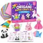 3D Origami Paper Craft Kit front view