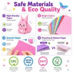 3D Origami Paper Craft Kit tools and accessories detail