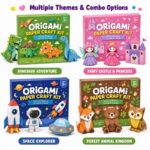3D Origami Paper Craft Kit custom artwork detail