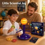 3D Solar System Model Science Kit completed puzzle view