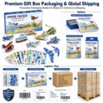 3D Vehicle Adventure Paper Puzzle Set piece shape detail