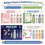 4-Pack Fidget Clicker Toy Set activity feature detail