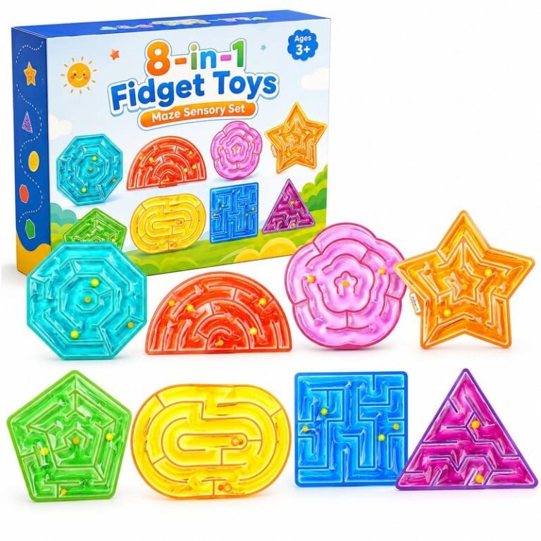 8-in-1 Maze Fidget Toy Set product image