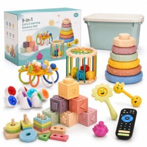 9-in-1 Montessori Sensory Toy Set product image