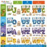 Alphabet Animal Wooden Jigsaw Puzzle Set custom artwork detail