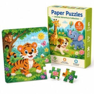 Animal Adventure Paper Puzzle Collection product image
