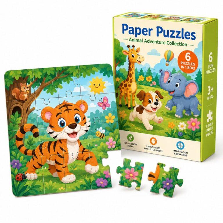 Animal Adventure Paper Puzzle Collection product image