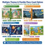 Animal Adventure Paper Puzzle Collection custom artwork detail