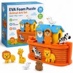 36-Piece Animal Ark EVA Foam Puzzle Set front view