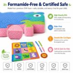 36-Piece Animal EVA Foam Puzzle Mat printing detail