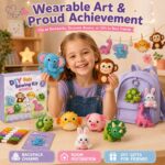 Animal Friends Felt Sewing Kit workmanship detail