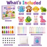 Animal Friends Felt Sewing Kit kit contents view