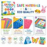 Animal Origami Paper Kit tools and accessories detail