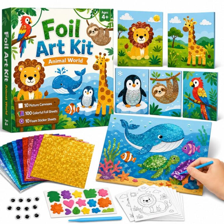 Animal World Foil Art Kit product image