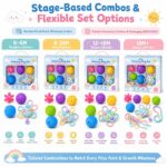 Baby Textured Sensory Ball Play Set activity feature detail